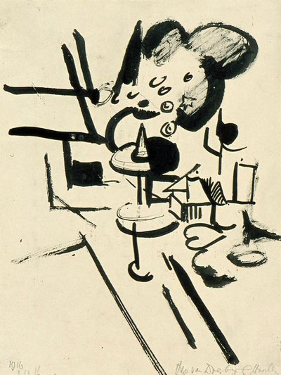 Natura morta da Theo van Doesburg
